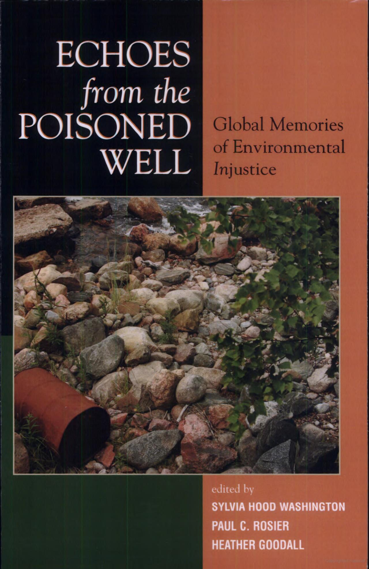 Book cover for Echoes from the Poisoned Well