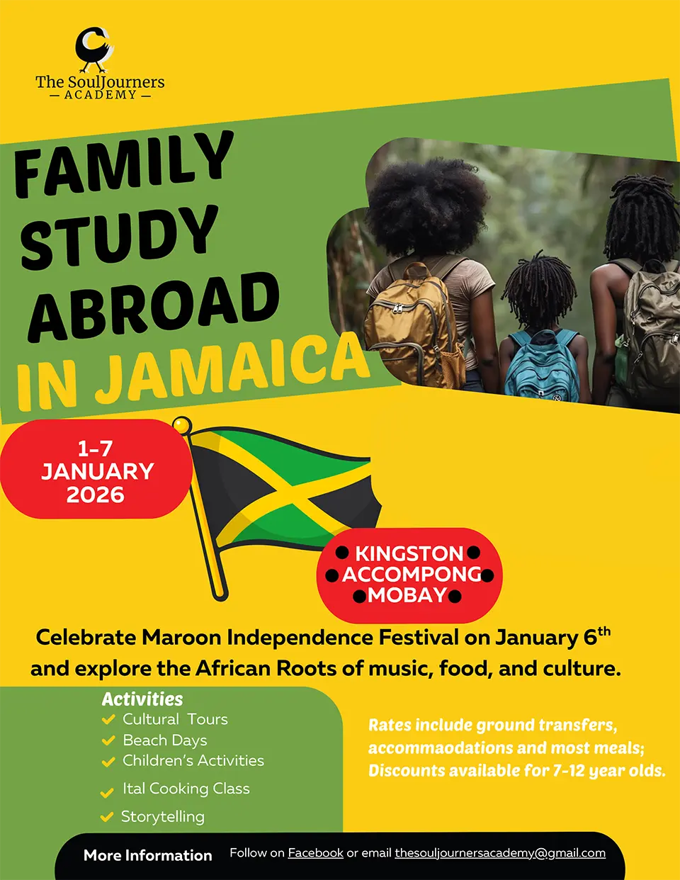 Family Study Abroad in Jamaica by The SoulJourners Academy